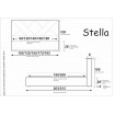 Двоспальне ліжко Шик Галичина Стелла 140x200 (Shyk-stel-140x200)