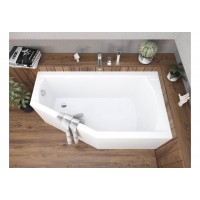 Ванна акрилова Polimat Selena 160х90, R + ніжки (00951)